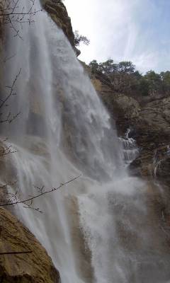 Ялта водопад Учан Су