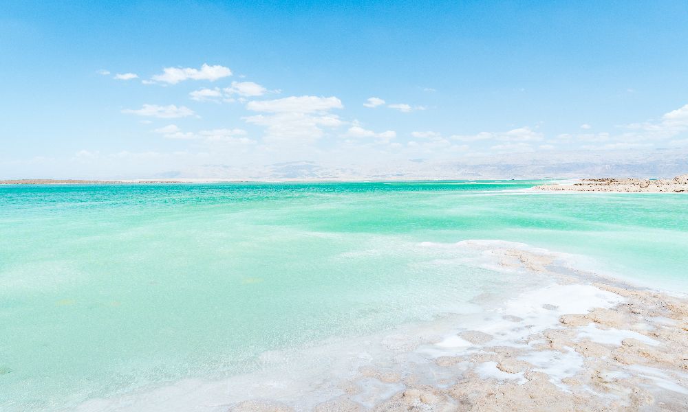Мертвое море на карте