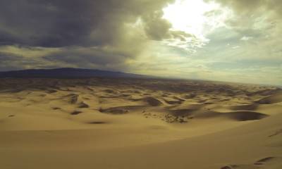 Пустыня Гоби панорама