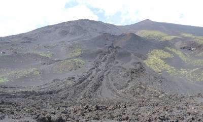 Вулкан этна где находится географические координаты абсолютная высота действующий или потухший